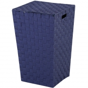 Portabiancheria in poliestere da 46 lt blu Feridras 557011