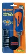 Cacciavite a cricchetto con radio integrata 7194-5