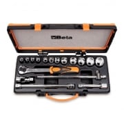 Chiavi a bussola Beta set 12 pz e 5 accessori