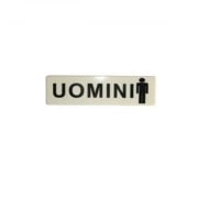 Targa adesiva uomini 193x58 mm Cilli 9981410