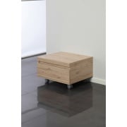 Cassettiera da bagno con ruote 58x29cm rovere Shelf Feridras