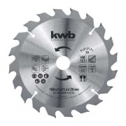 Disco da taglio per legno da 190mm per sega circolare KWB