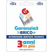 Garanzia 3 Estensione servizio tecnico Brico fino a 150.00 Euro