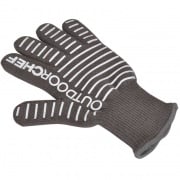 Guanto per barbecue in cotone e aramide rivestito OutdoorChef
