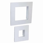 Maniglia per mobili quadrata stile moderno serie 300 54x54 Giusti