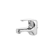 Miscelatore per lavabo in ottone cromato con piletta Kant Feridras