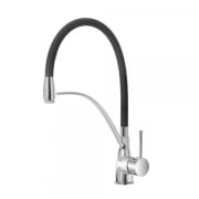 Miscelatore per lavello in ottone cromato con canna flessibile Kitchen Feridras
