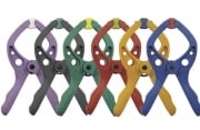 Morsetti a molla Set da 6 Pz Wolfcraft 3420000