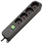 Multipresa Eco-Line con interruttore 4 posti Brennenstuhl