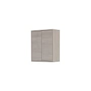 Pensile da bagno sospeso 60x72 cm rovere chiaro con 2 ante Mondo 2.0 Feridras