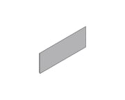 Placchetta copri fori per cassetto Tadembox Blum