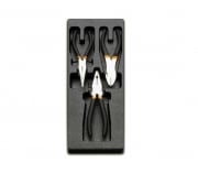 Set pinze e tronchesi da 3pz. in termoformato Beta