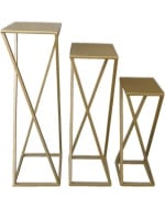 Alzate in metallo per decorazioni 3 pz Cross Prodotto artigianale Made in italy