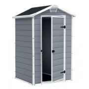 Casetta Da Giardino in Resina Manor Grigio 4 x 3 Keter 128x94x196 cm