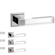 Maniglie per porte interne Shiny R6 Ento