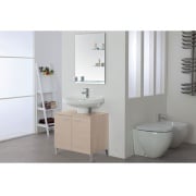 Mobile sottolavabo 70 cm 2 ante larice Stella Feridras