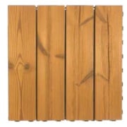 Piastrelle ad incastro in legno di pino scandinavo 25 mm (4mq)