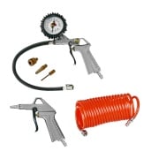 Pistola e tubo aria compressa Kit 3 Pz Vinco 60617