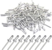 Rivetti 4,8 x 16 x 16 mm Alluminio e acciaio Far confezione da 500 pz