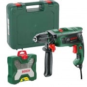 Trapano a percussione Bosch EasyImpact con set di punte 33 pz