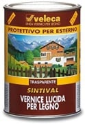Flatting trasparente lucido Sintival Veleca da 1 Lt.
