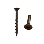 Viti Per Legno Truciolari 5 x 80 mm bronzate Testa Svasata Torx 200 Pz